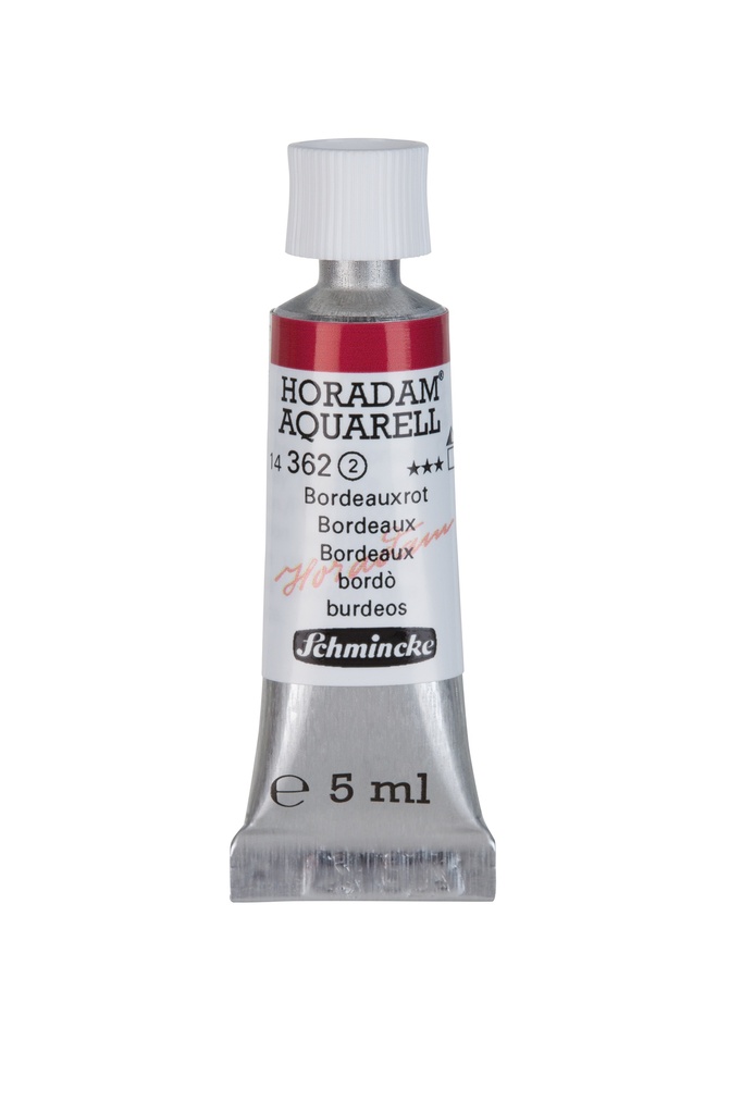Schmincke Horadam Watercolour 5 ml Tube Bordeaux Series 2