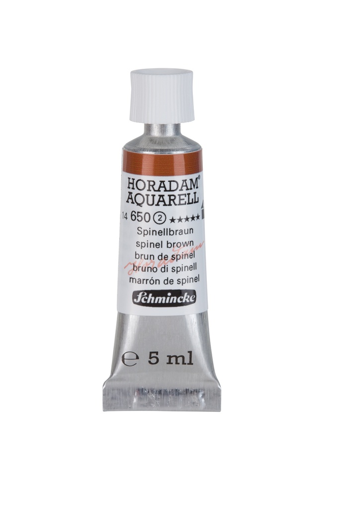 Schmincke Horadam Watercolour 5 ml Tube Spinel Brown Series 2