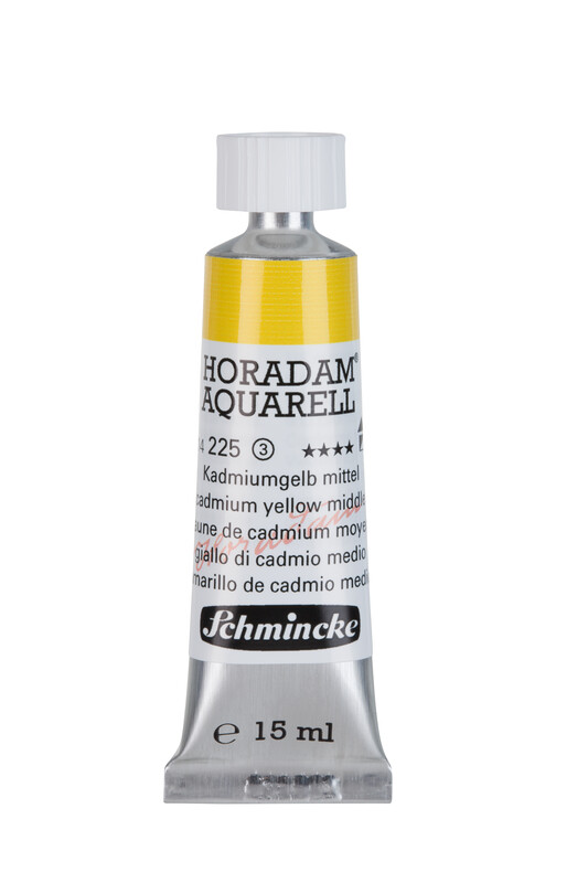 Schmincke Horadam Watercolour 15 ml Cadmium Yellow Middle Series 3