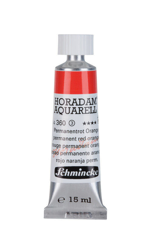 Schmincke Horadam Watercolour 15 ml Permanent Red Orange Series 3