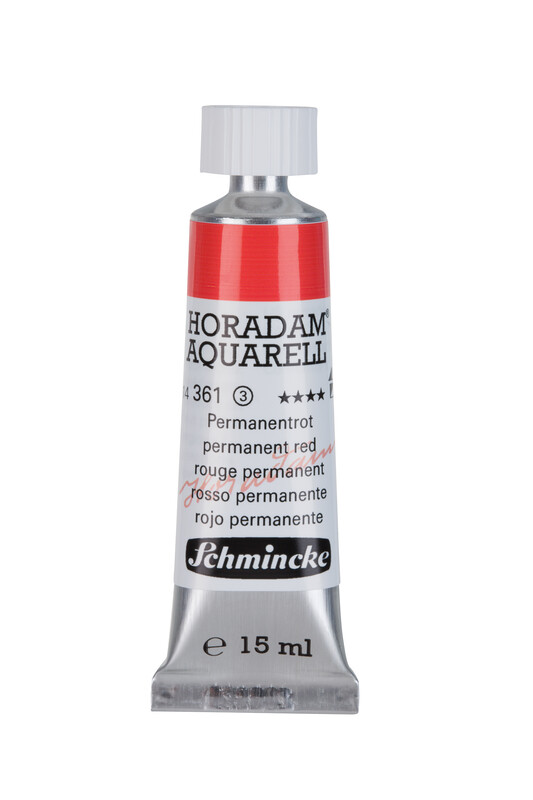 Schmincke Horadam Watercolour 15 ml Permanent Red Series 3