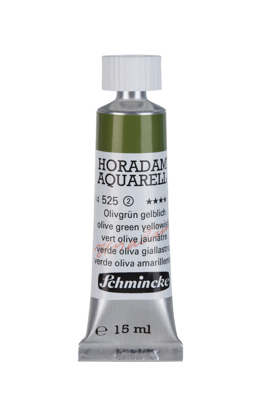 Schmincke Horadam Watercolour 15 ml Olive Green Yellowish Series 2