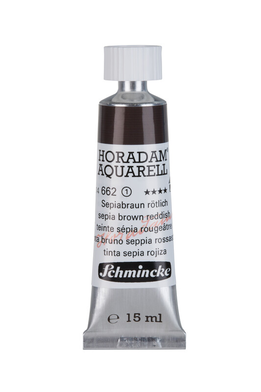 Schmincke Horadam Watercolour 15 ml Sepia Brown Reddish Series 1