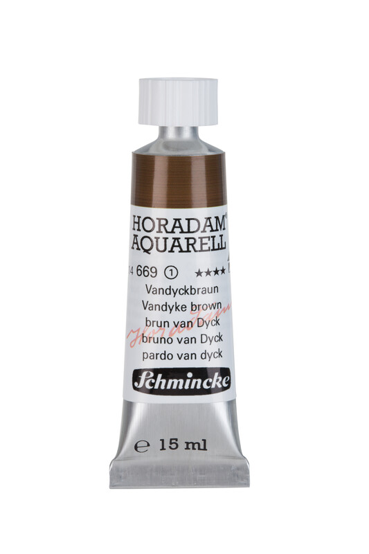 Schmincke Horadam Watercolour 15 ml Vandyke Brown Series 1