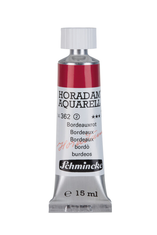 Schmincke Horadam Watercolour 15 ml Tube Bordeaux Series 2