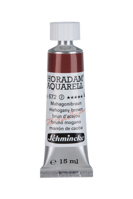 Schmincke Horadam Watercolour 15 ml Tube Mahogany Brown Series 2