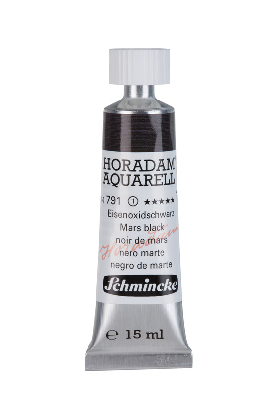 Schmincke Horadam Watercolour 15 ml Tube Mars Black Series 1