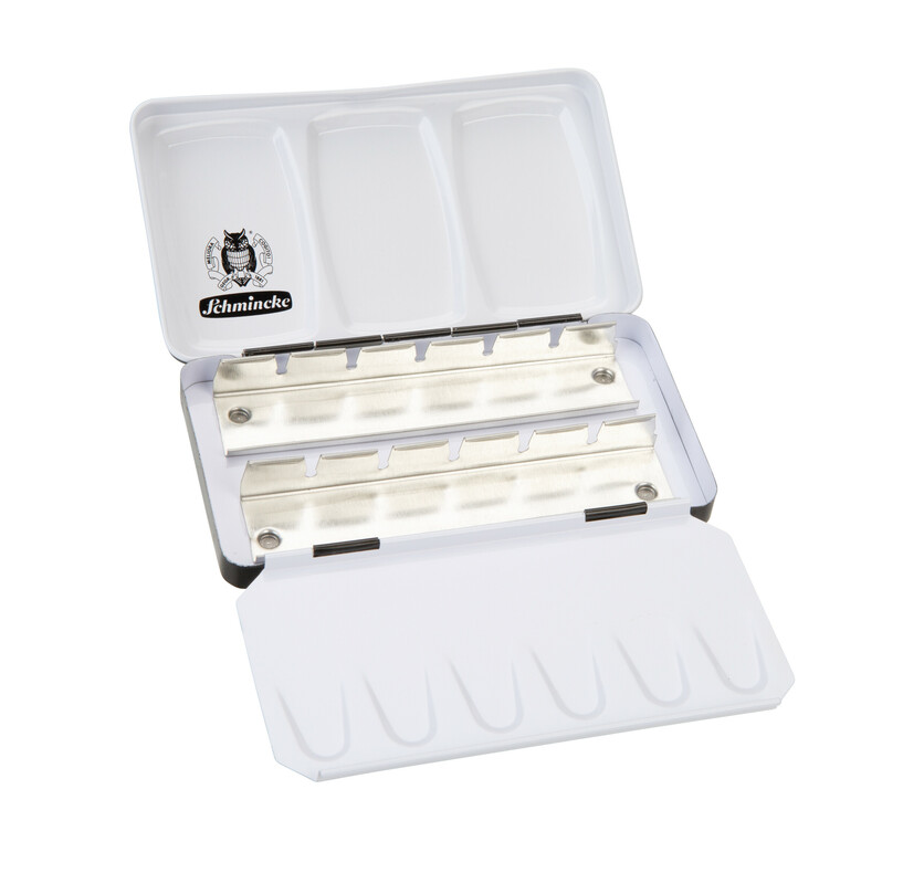 Schmincke Horadam Compact Box For 12 Half Pans