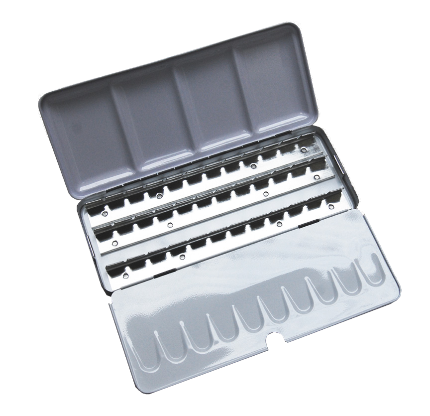 Roberson Watercolour Metal Box for 36 Half Pans