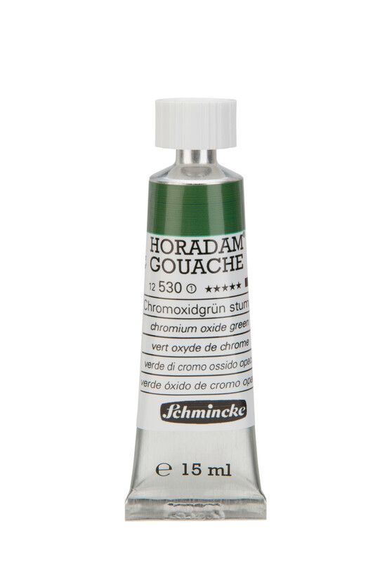 Schmincke Gouache 15 ml Chromium Oxide Green Series 1