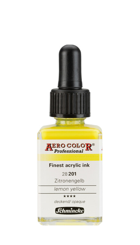 Schmincke Aerocolor 28ml Lemon Yellow