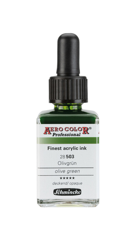 Schmincke Aerocolor 28ml Olive Green