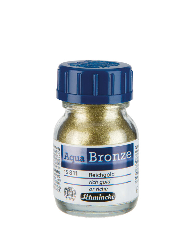 Schmincke Aqua Bronze 20 ml Rich Gold