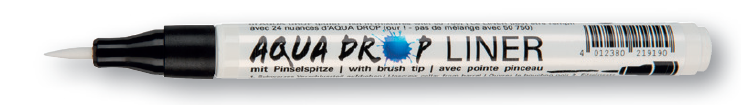 Schmincke Aqua Drop Liner Pen With Brush Tip