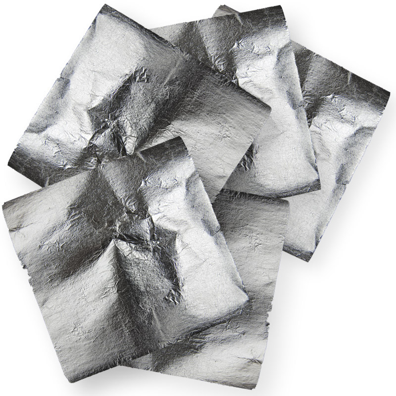 Roberson Aluminium Leaf 100 Sheets Bulk Loose