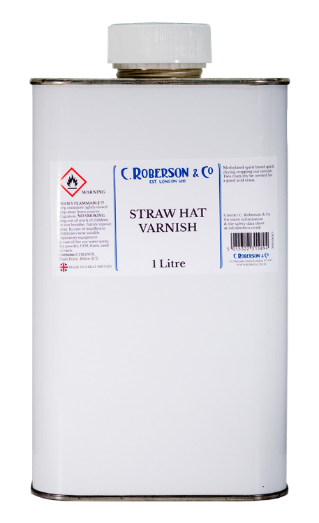 Roberson Straw Hat Varnish 1 Litre