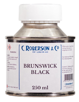 Roberson Brunswick Black 250 ml