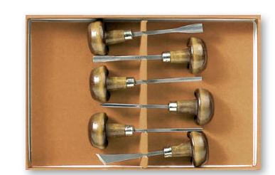 Professional Linoleum Set of 6 tools