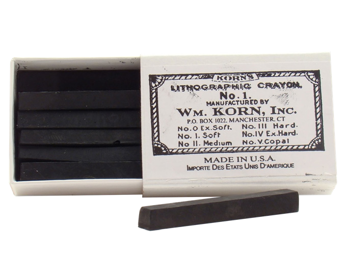 Korns Litho Crayon No 2 Medium
