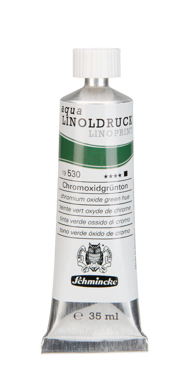 Schmincke LinoPrint Colour 35 ml Chromium Oxide Green Hue