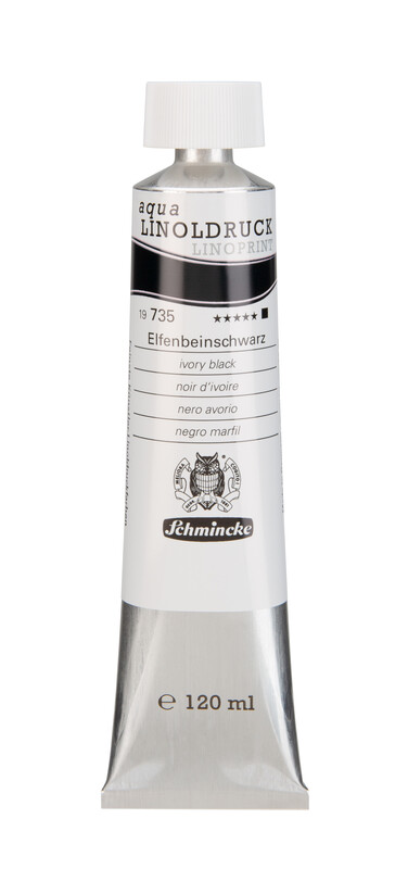 Schmincke LinoPrint Colour 120 ml Ivory Black