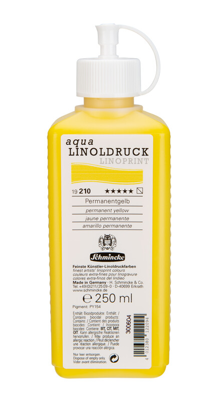 Schmincke LinoPrint Colour 250 ml Permanent Yellow