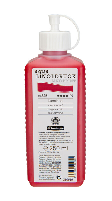 Schmincke LinoPrint Colour 250 ml Carmine Red