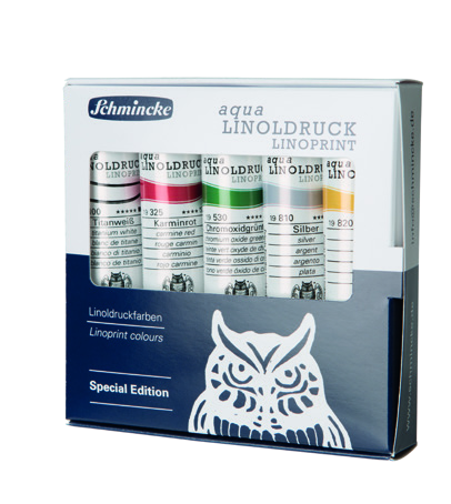 Schmincke LinoPrint Colour Set 5 x 20ml Tubes
