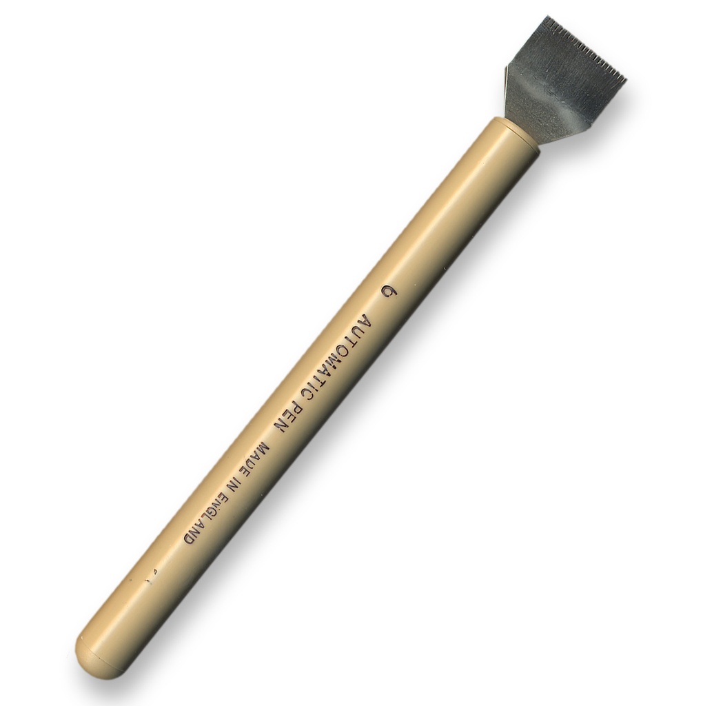 Automatic Pens Plain Stroke Pen No6 3/4 Plain Sleeved Pack