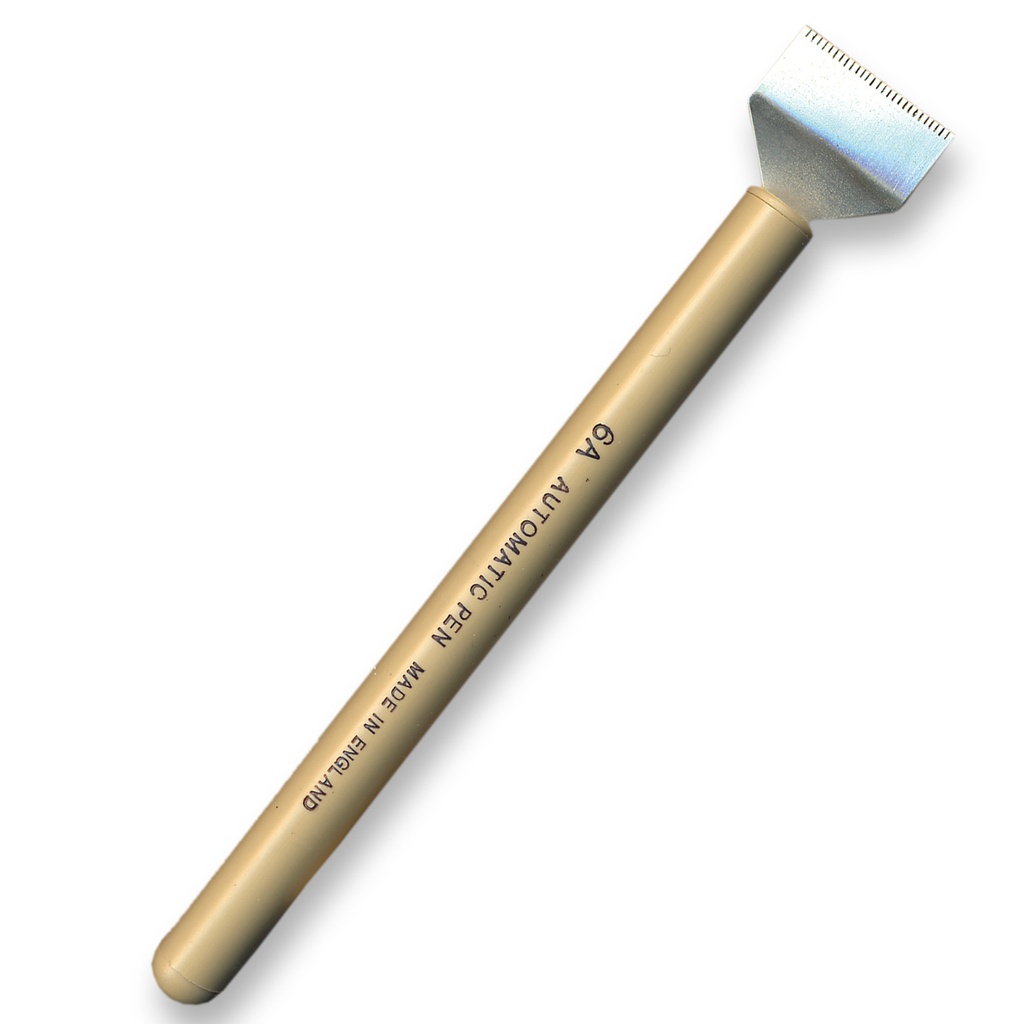 Automatic Pens Plain Stroke Pen No6A 1in Plain Sleeved Pack