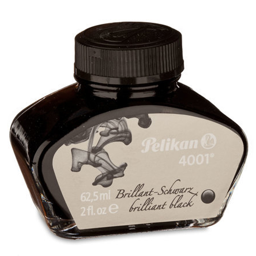 Pelikan Fountain Pen Ink 4001 30 ml Brilliant Black