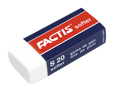 Factis Eraser Cleaner Synthetic Extra Soft 56x24x14mm  (Box 20)