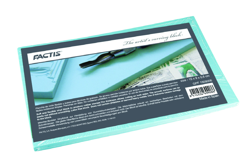 Factis Carving Block Artists 9x7x0.6cm Each