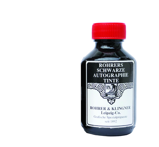 Rohrer &amp; Klingner Litho Etch Autogrphic Ink – Black 100ml
