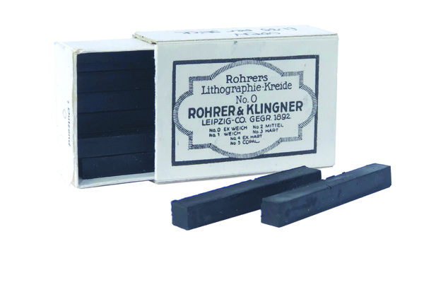 Rohrer &amp; Klingner Litho Etch Lithography Chalk 2 12 Sticks per Box