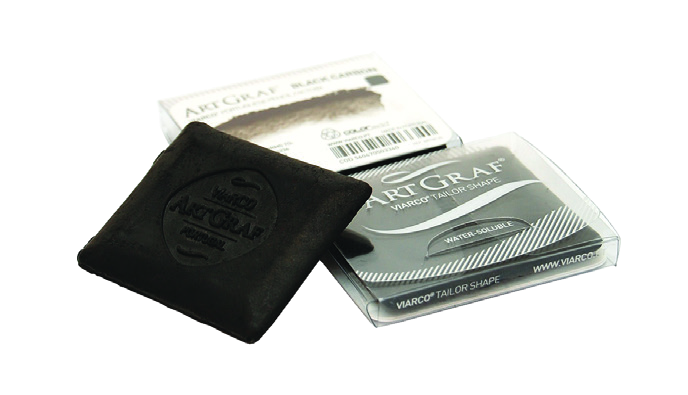 ArtGraf Water Soluble Black Carbon Tailor Shape Box of 12