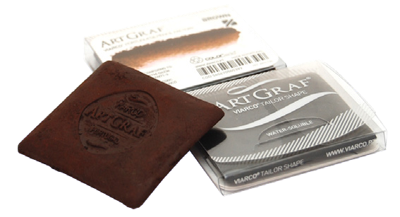ArtGraf Water Soluble Brown Tailor Shape Box of 12