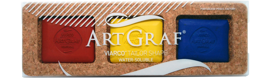 ArtGraf Water Soluble Tailor Shape Primary Colours Set of 3