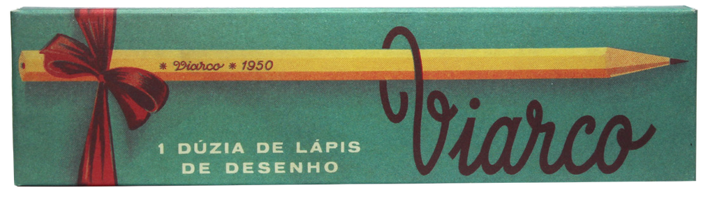 Viarco Vintage 1950 Green Box HB x 12 pencils pencils