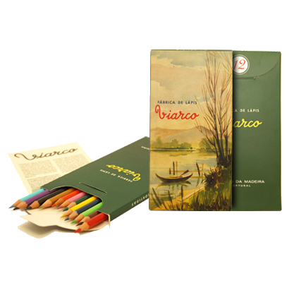 Viarco Colour Pencils Landscape Illustration x 6 Pencils