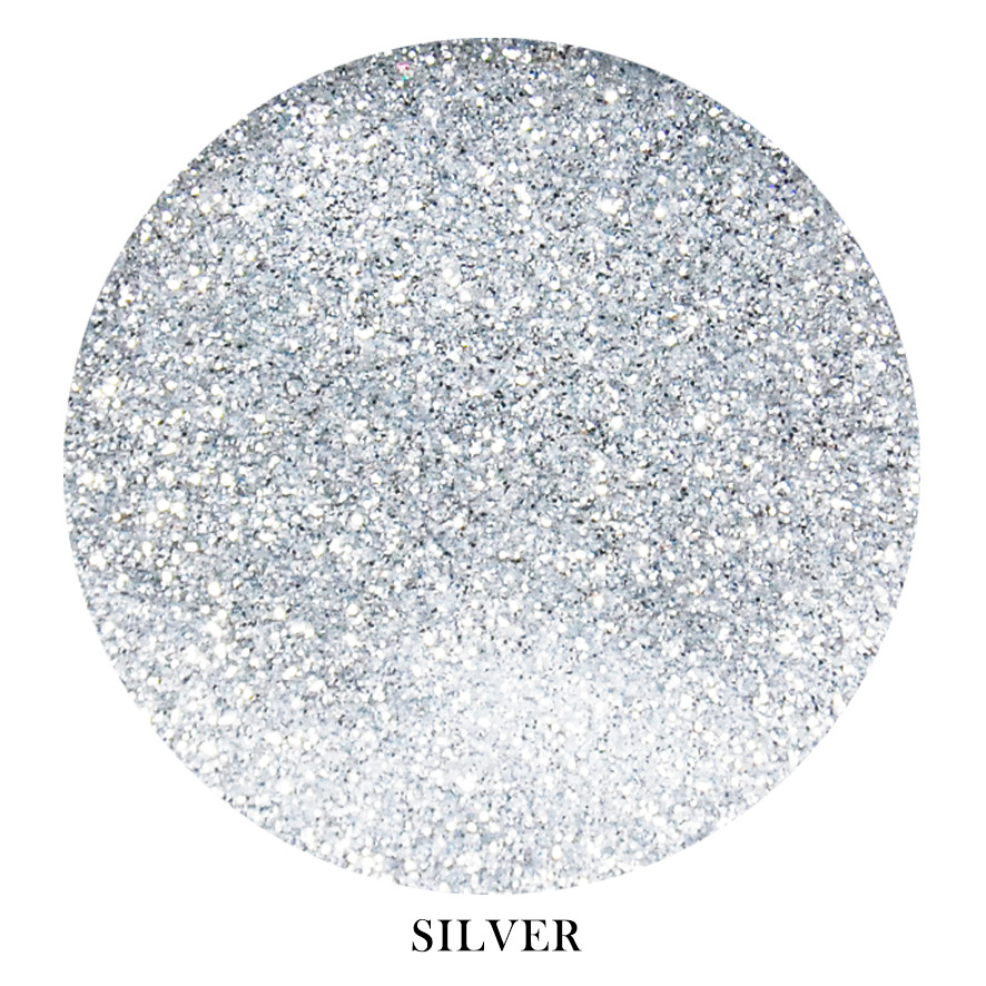 Brodie &amp; Middleton Glitter Polyester 1/96&quot; Superfine 40 grams Silver