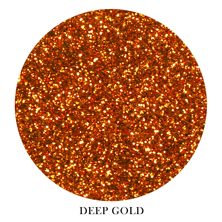 Brodie &amp; Middleton Glitter Polyester 1/96&quot; Superfine 100g Deep Gold