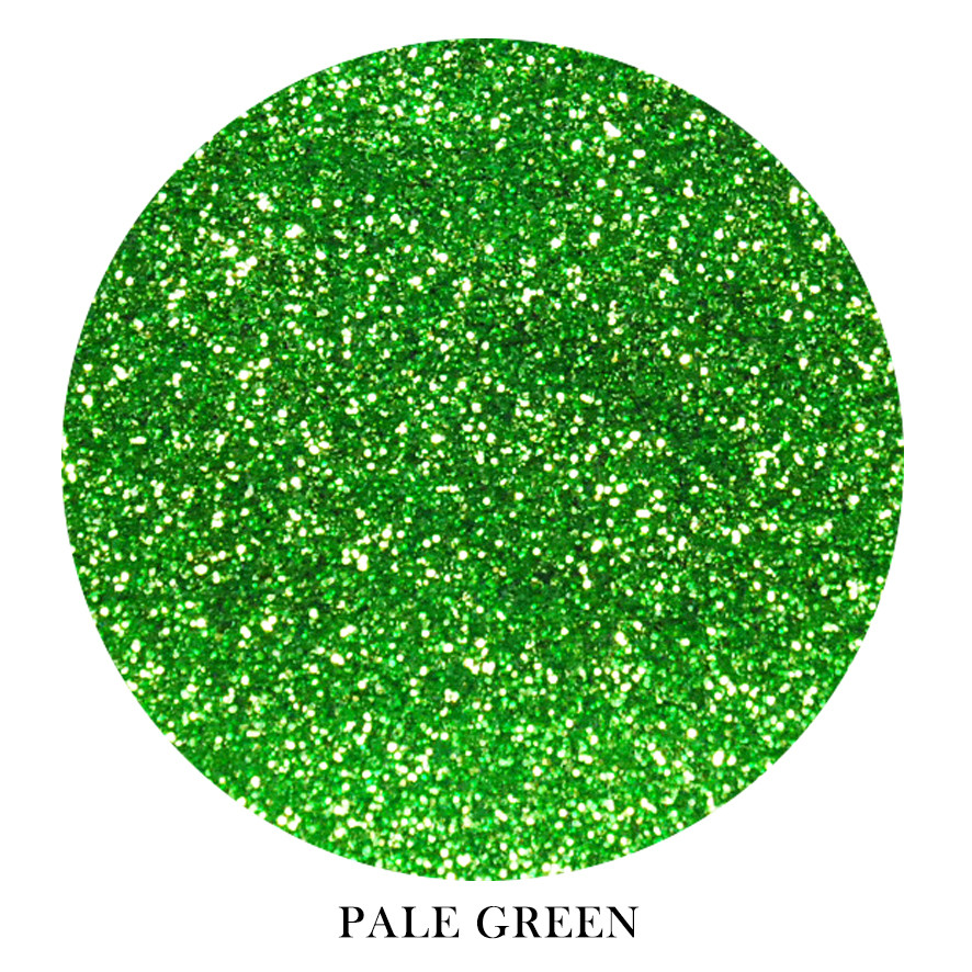 Brodie &amp; Middleton Glitter Polyester 1/96&quot; Superfine 100g Pale Green