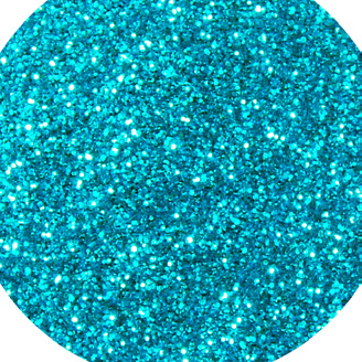 Brodie &amp; Middleton Glitter Polyester 1/96&quot; Superfine 40g Aqua Blue