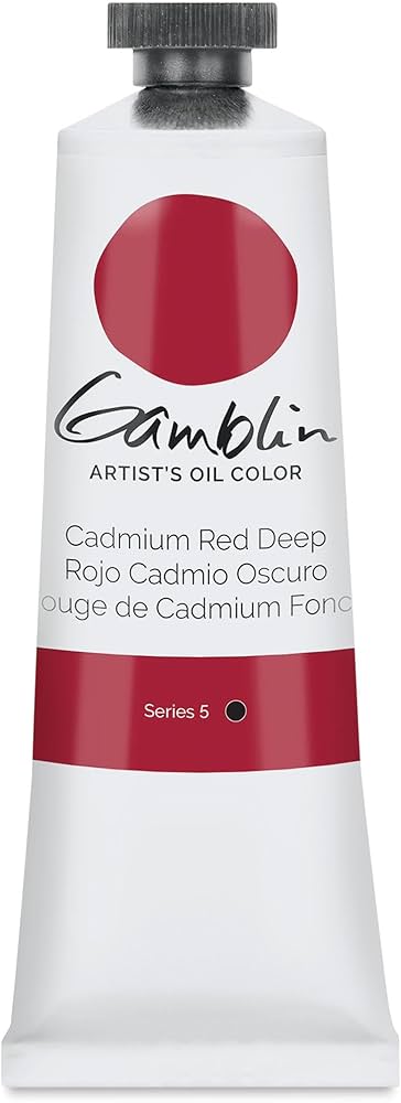 Gamblin Artists' Grade Oil 37ml CADMIUM RED DEEP