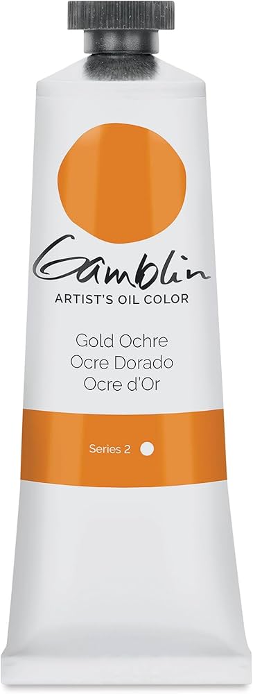 Gamblin Artists' Grade Oil 37ml GOLD OCHRE