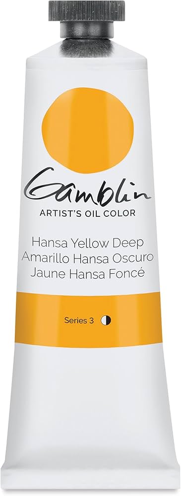 Gamblin Artists' Grade Oil 37ml HANSA YELLOW DEEP