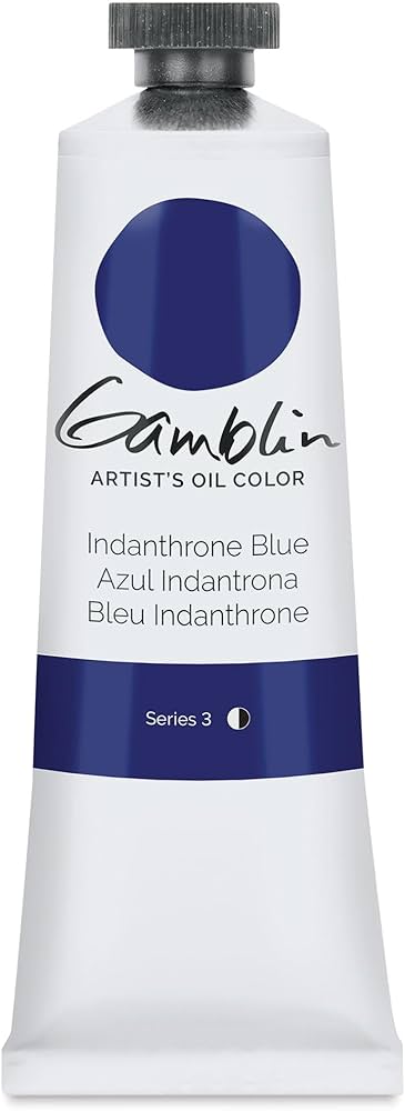 Gamblin Artists' Grade Oil 37ml INDANTHRONE BLUE