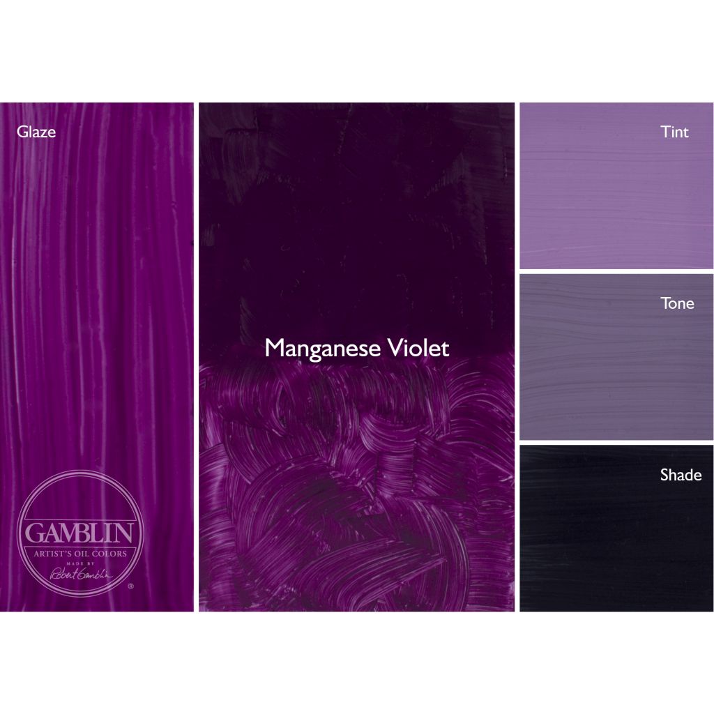 Gamblin Artists' Grade Oil 37ml MANGANESE VIOLET