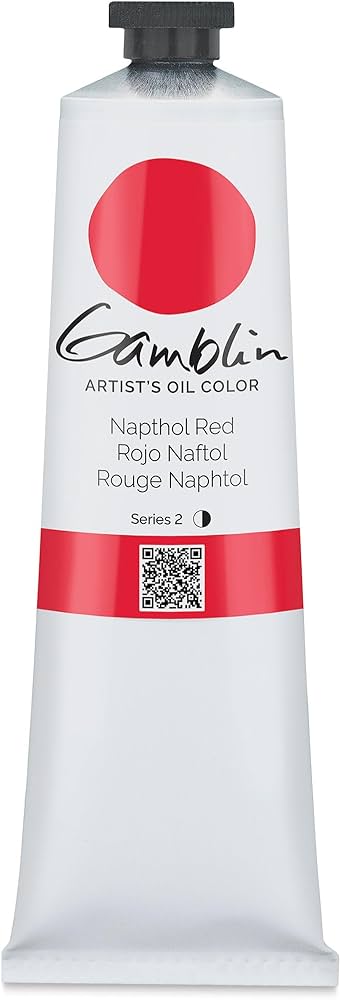 Gamblin Artists' Grade Oil 37ml NAPTHOL RED